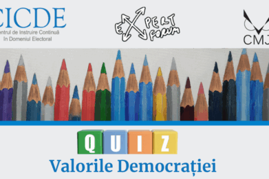 QUIZ online dedicat „Valorilor Decocrației”