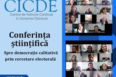 Conferința științifică cu participare internaționlă „Spre democrație calitativă prin cercetare electorală”, ediția a V-a
