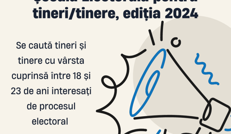 Școala Electorală pentru tineritinere, ediția 2024